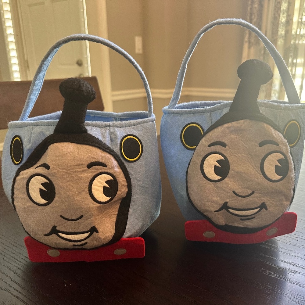 Pottery Barn Kids Thomas the Train Candy Baskets